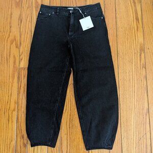 Tibi Black Brancusi Jean